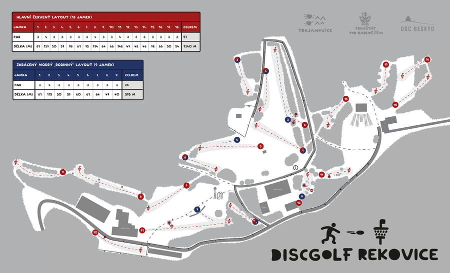 Discgolfové hřiště Rekovice